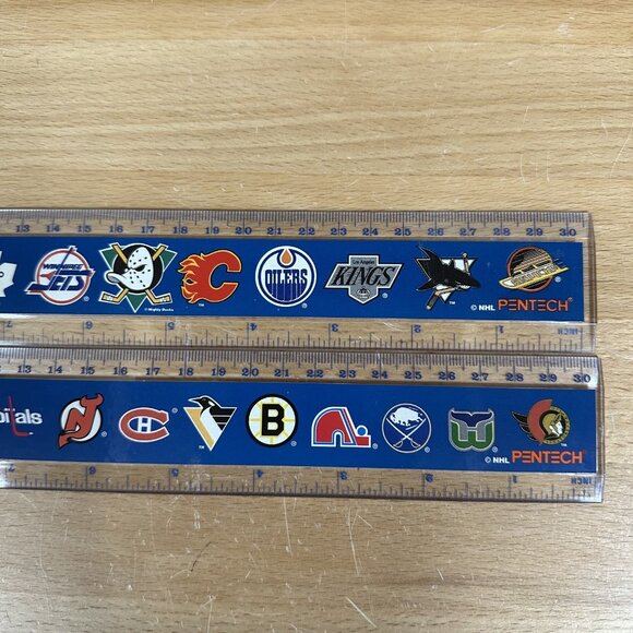 Vintage Pentech NHL Ruler 1994 Official Western Conference & Eastern Conference - Picture 3 of 5